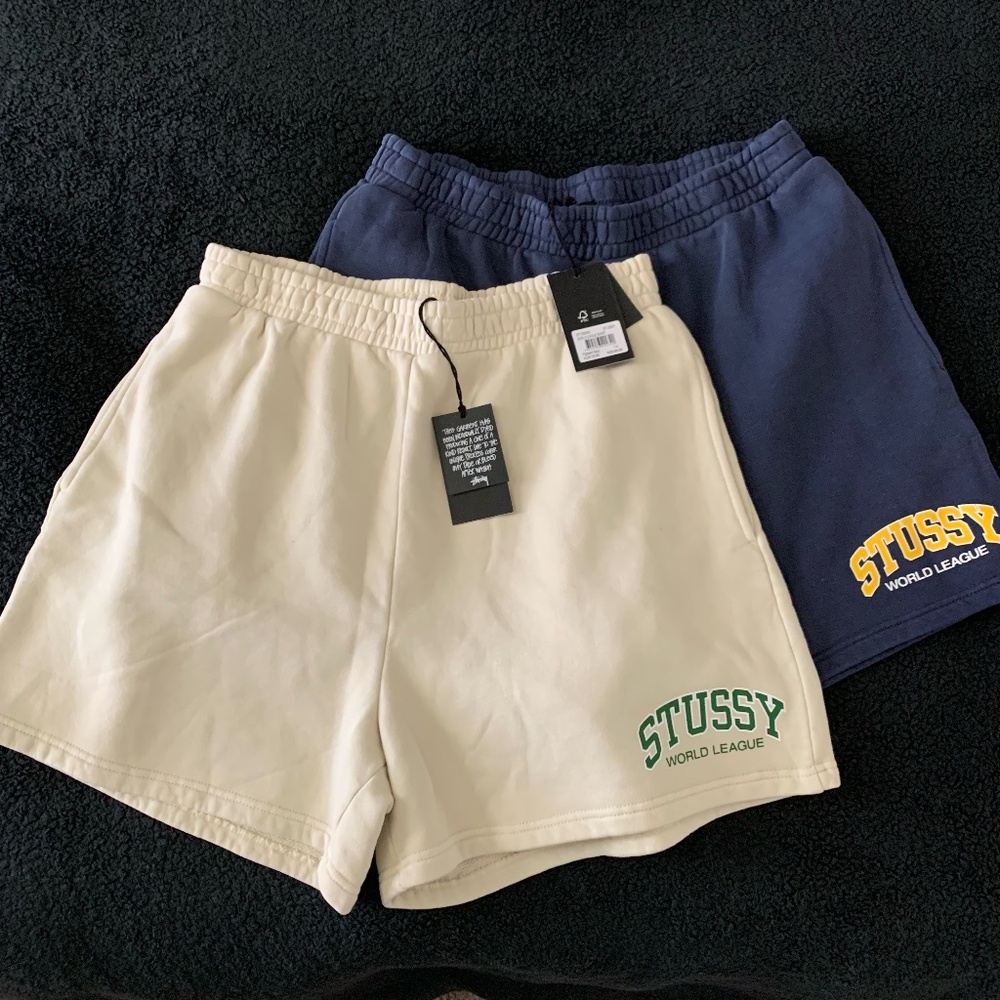 BNWT Stussy Athletic Varsity Fleece Shorts Bundle - Unisex